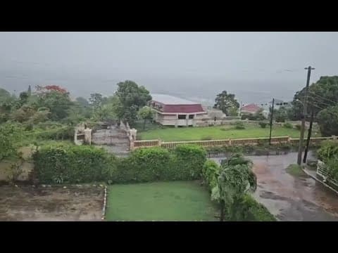 Jamaica bracing for Hurricane Beryl making landfall