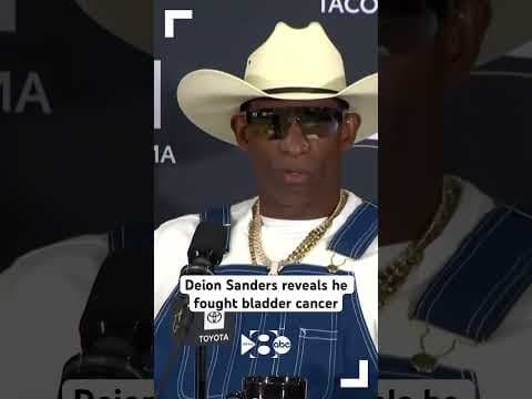 Deion Sanders reveals he fought bladder cancer