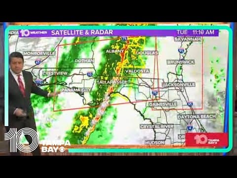 Tampa Bay severe weather update: Damaging winds, tornadoes possible