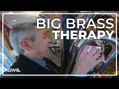 Lake Oswego seniors serenaded monthly with tuba tones