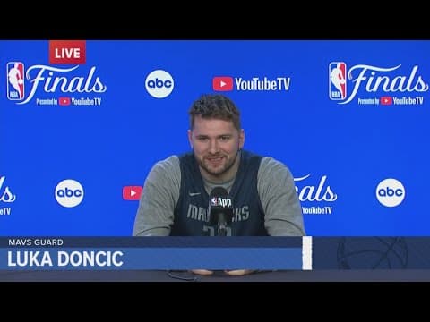 Luka Doncic full press conference before Game 3 of NBA Finals | 6.11.24