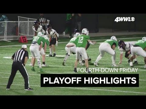 Fourth-Down Friday: Regional Playoffs - St. Thomas Aquinas vs Isidore Newman