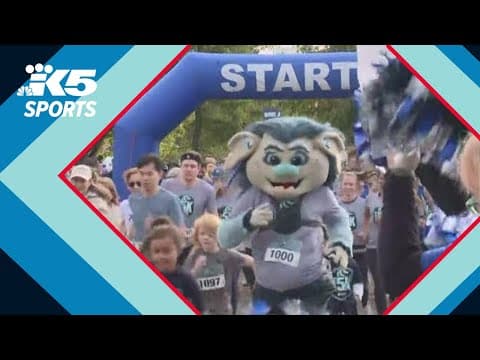 Seattle Kraken host 5K run in Greenlake