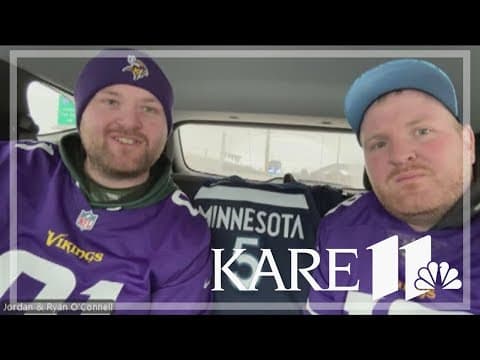 By plane or by car, Vikings fans are on their way to Detroit to watch primetime matchup against the