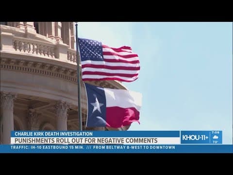 Reaction to Charlie Kirk's assassination: Fallout and consequences