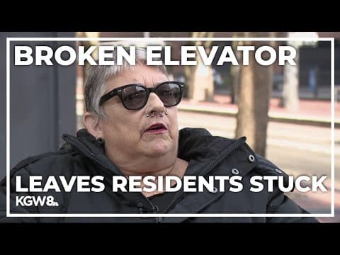 Broken elevator leaves assisted tenants feeling 'trapped,' worrying for their safety