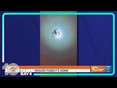 NASA investigating mysterious object that crashed through family's roof