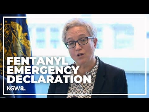 Portland, Multnomah County and Oregon leaders announce tri-government fentanyl emergency