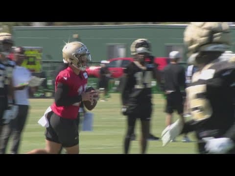 Saints had just two quarterbacks on Day 11 of training camp