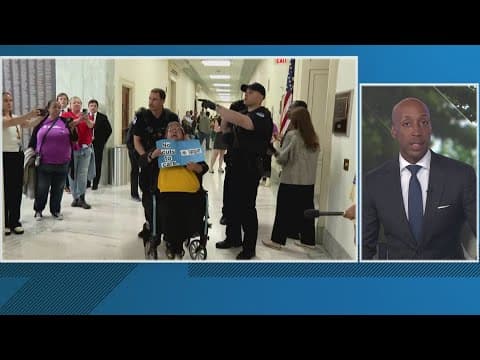 26 arrested during protest over Medicaid cuts