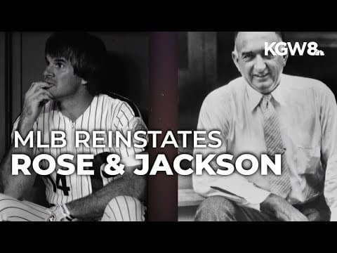 Pete Rose, 'Shoeless' Joe Jackson among deceased players removed from MLB banned list