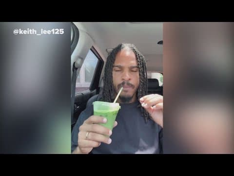 TikTok star Keith Lee is searching for DFW's best matcha