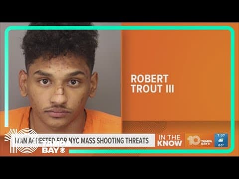 Pinellas man arrested for threatening mass shooting on NYC subway