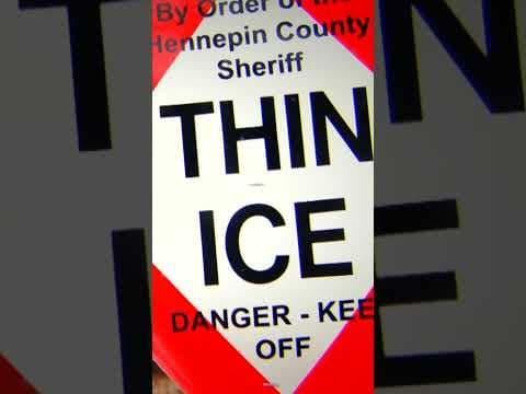 No Safe Ice in Hennepin County