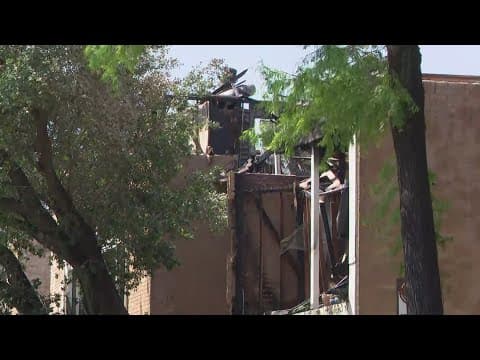 3-alarm fire ravages West Houston apartment complex, displaces dozens