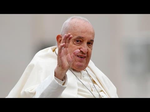 Holy Rosary Catholic Church priest reacts to Pope Francis' death