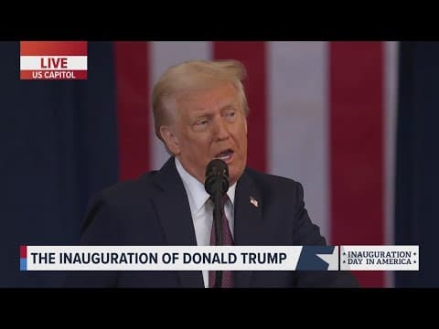 President Trump speaks about end of 'weaponized government'