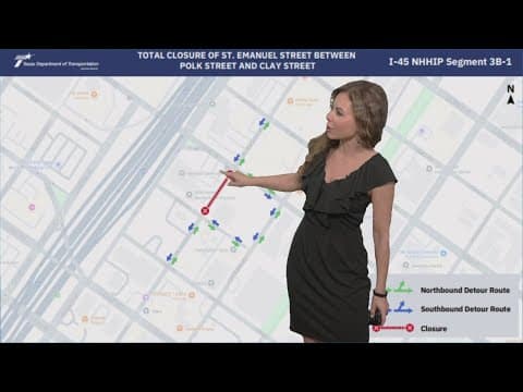 St. Emmanuel Street closure near downtown Houston: What drivers need to know