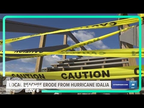 Tampa Bay beaches recovering from serious erosion after Hurricane Idalia