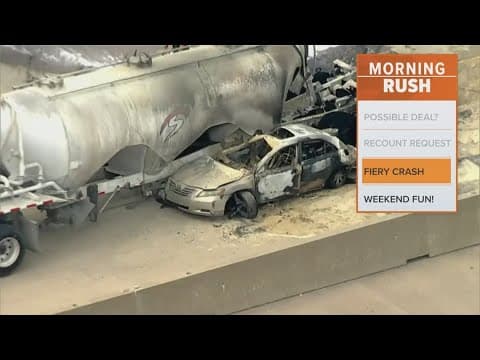 Major crash backs up traffic for hours on I-30 in North Texas