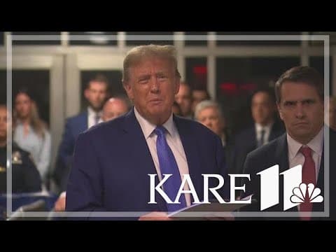 Donald Trump meets with probation officer