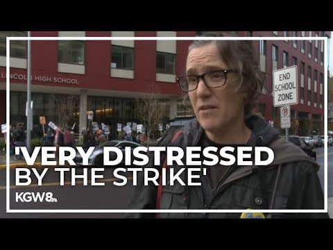 Portland families afflicted by teachers strike: 'Their education is suffering'