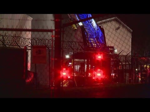 Fire at warehouse in Kenner