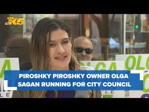 Piroshky Piroshky owner Olga Sagan running for Seattle City Council