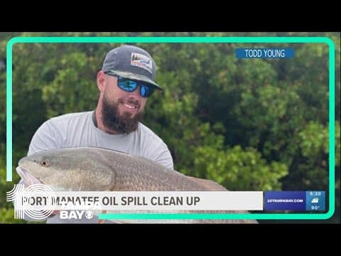 Coast Guard investigating after thousands of gallons of oil spilled into Port Manatee