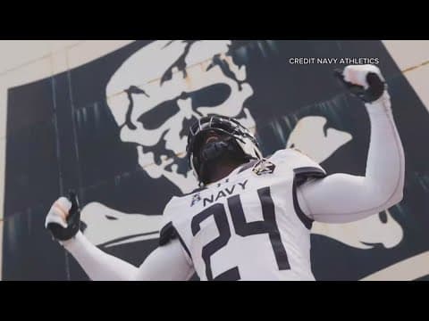Navy uniforms unveiled for Army vs. Navy football showdown