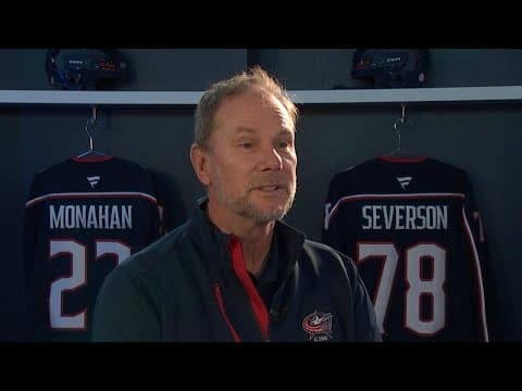 Former player Andrew Cassels interview | Blue Jackets' 25th season