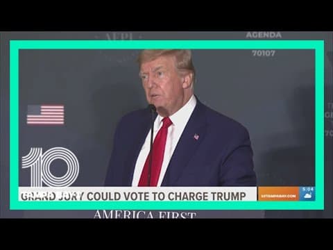 Grand jury could vote to charge Trump on Thursday