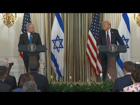Full Presser: President Donald Trump and Benjamin Netanyahu hold joint press conference