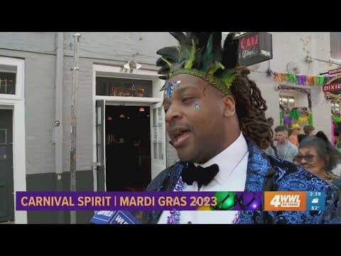 People on Bourbon Street share their favorite things about Mardi Gras