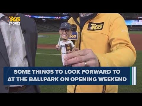 Some things to look forward on Mariners opening weekend