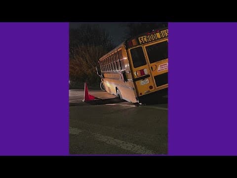 Water leak causes giant hole in SE Houston