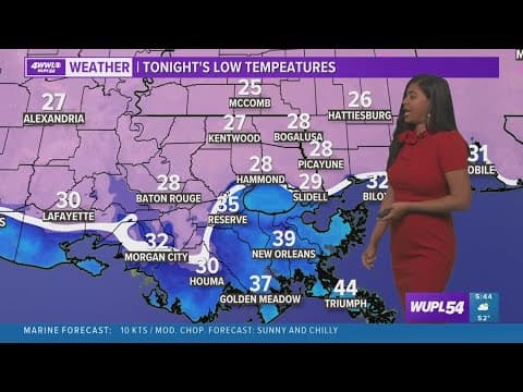 Freeze warning tonight