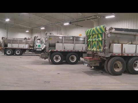 ODOT makes preparations ahead of winter weather heading to Columbus