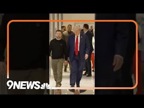 Tensions Rise Between Trump, Zelenskyy