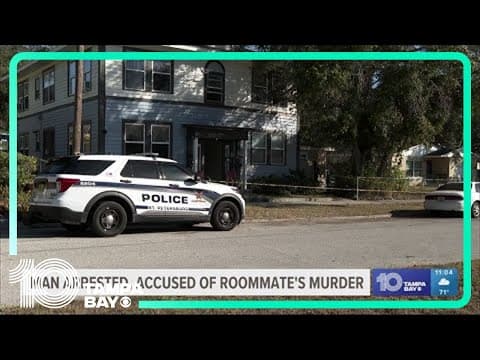 St. Pete man charged with murder in connection to death of 74-year-old roommate