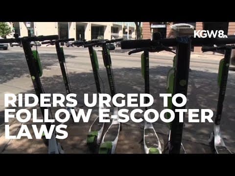 Portland police urge compliance with e-scooter laws after 9-year-old injured
