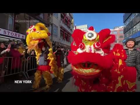 NYC celebrates the Year of the Dragon with parade