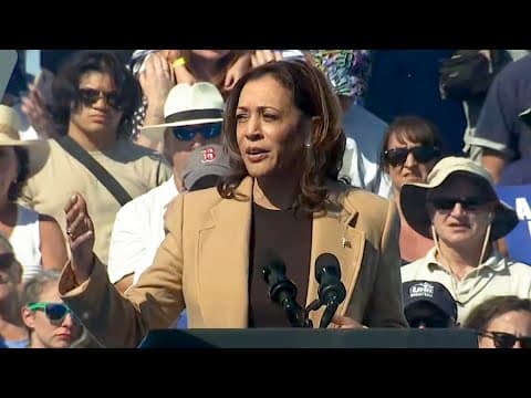 Kamala Harris calls Georgia school shooting 'senseless tragedy' at campaign event in New Hampshire