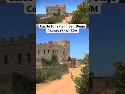 You don’t have to be royalty to own your own castle in San Diego County.