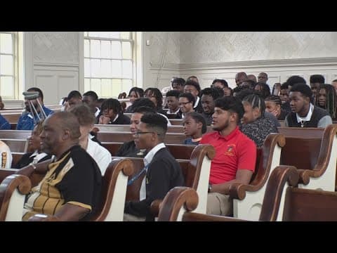 Young Black men learn tools on how to deal with trauma
