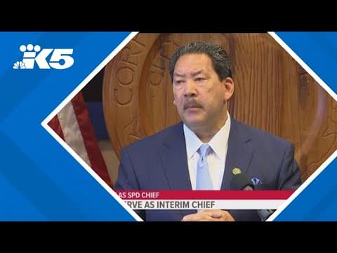 Seattle mayor announces Police Chief Adrian Diaz stepping down