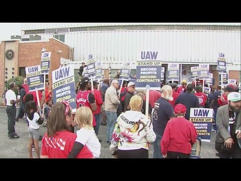 Strikes against automakers spread to 38 locations in 20 states, Stellantis and GM are targeted