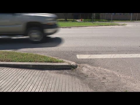 Community pushes Houston to add crosswalks at middle school after September incident
