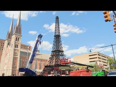 Where is Indy's Eiffel Tower replica going next?