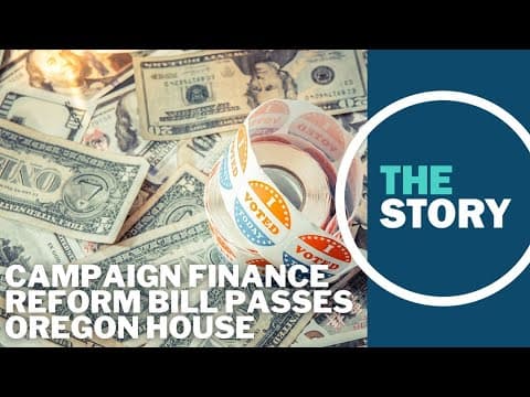Campaign finance reform bill passes Oregon House